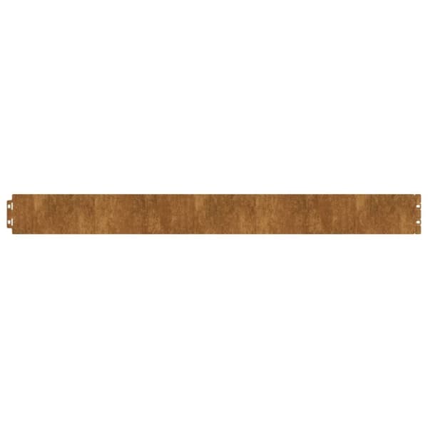 vidaXL Rabattkanter 10 st 10x103 cm flexibelt cortenstål -  Kanttrimmare