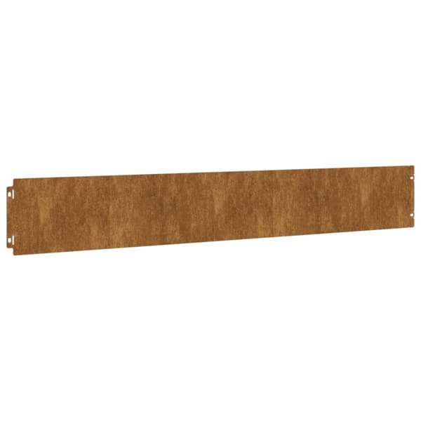 The Living Store Nurmikonreunukset 50 kpl 15x103 cm joustava Corten-teräs -  Ruohotrimmerit