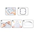 Miniatyrbild 3 av 6: YUENFONG 72W Taklampa LED - Ultratunn LED-panel taklampa - Panelbelysning - Belysning för korridor - 28,5cm Kall vit