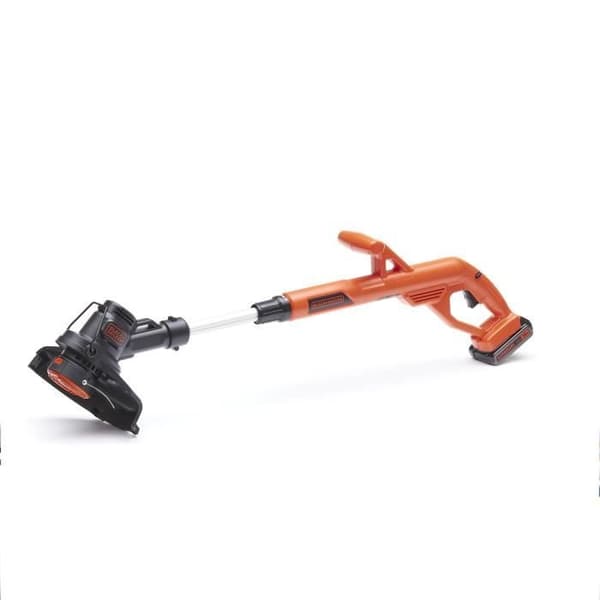 Elektrisk grästrimmer BLACK+DECKER - ST1823 - 18V - 25 cm - Med 18 V batteri - svängbar huvudet