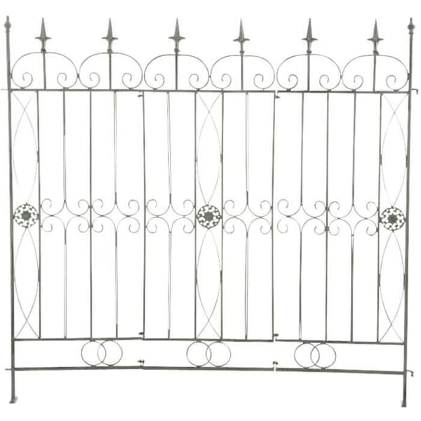 Mangold Iron Garden Trellis 125 x 115 cm - CLP - Elegant utomhuskant - Antikgrön