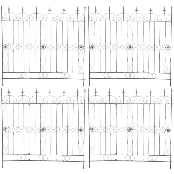 Mangold Iron Garden Trellis 125 x 115 cm - CLP - Elegant utomhuskant - Antikgrön