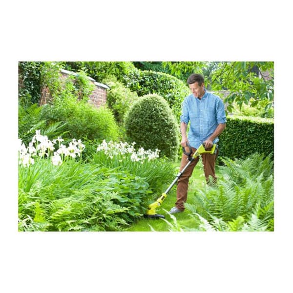 RYOBI - 18V trimmer - skär Ø 25-30 cm - tråd Ø 1 x 1,6 mm - teleskoprör - 5,0 Ah batteri & laddare - RLT183250F