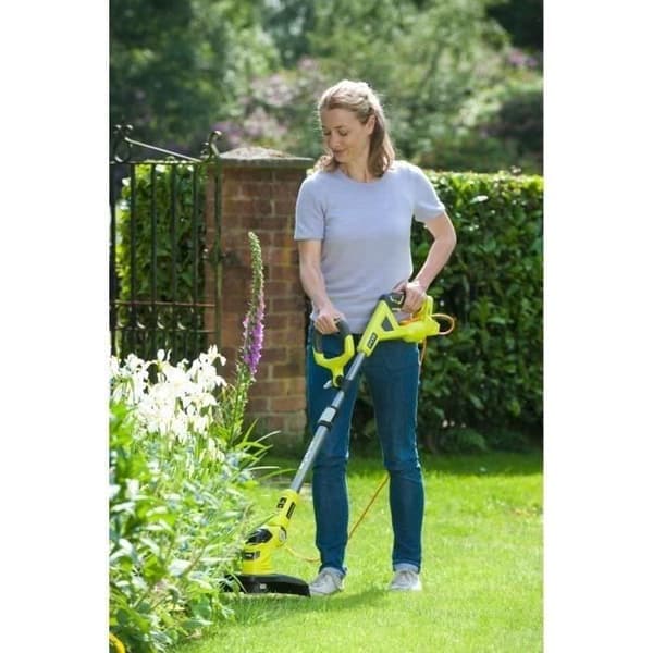 RYOBI - 18V ONE+ HYBRID trimmer / kantskärare - Skär Ø 25-30 cm - 1 18V 2,5 Ah batteri och 1 laddare - RLT1831H25F