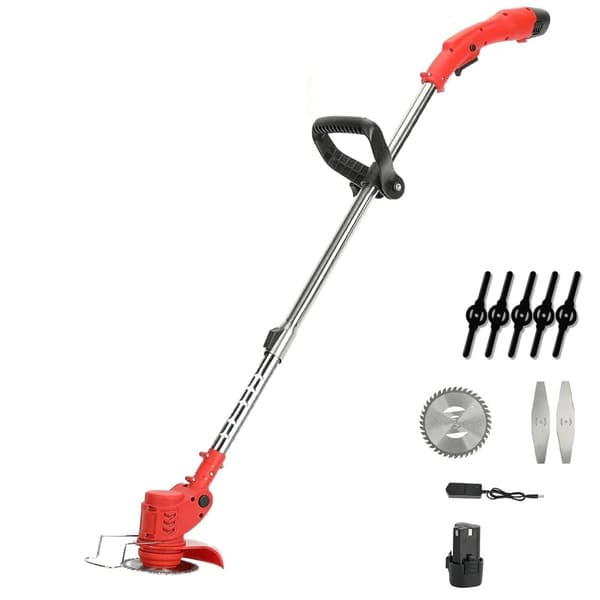 Multifunktionell Sladdlös Klippmaskin, 550W Effekt, Justerbar Längd 90-120 cm,EU, 1 BATTERI