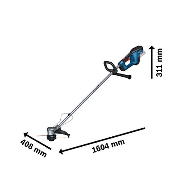 BOSCH 06008D0000 sladdlös röjsåg - GRT 18V-33 Professional Ø33 (bar maskin)
