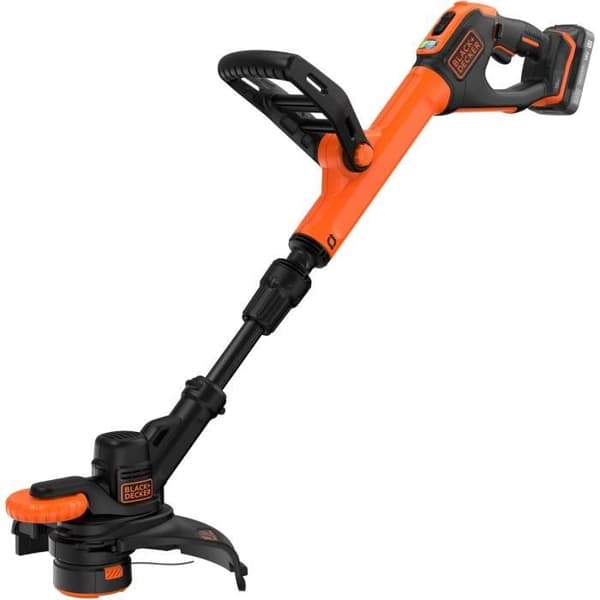 BLACKDECKER Grästrimmer 18 V 28 cm, med Batteri 2Ah, BCST918D1-QW