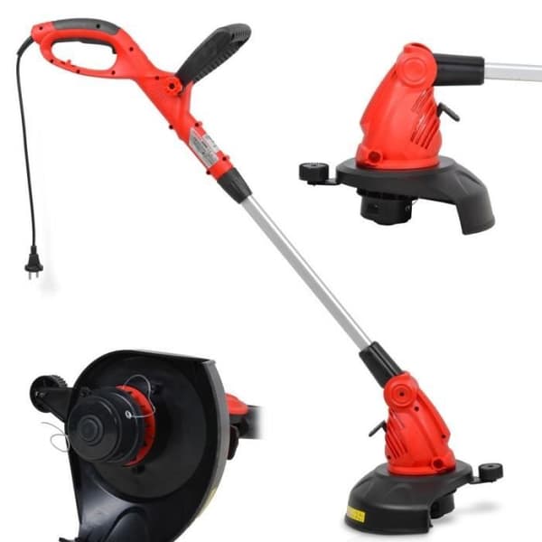 Lätt elektrisk grästrimmer Hecht 530 - BB LOISIR - 30 cm klippbredd - teleskopisk stång