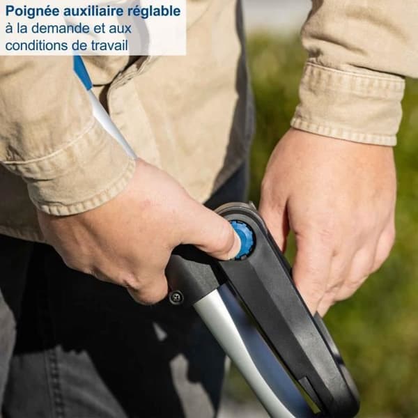 Trådlös kantklippare C-LT300-X - teleskopisk + 2-i-1-funktion - SCHEPPACH 20V IXES - utan batteri och laddare