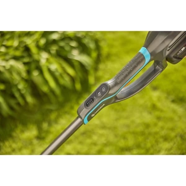 Grästrimmer - GARDENA - PowerTrim - 30/18V P4A - Klar för användning - Bredd 30 cm - 1000 m - Tråd 2 mm - PowerBoost