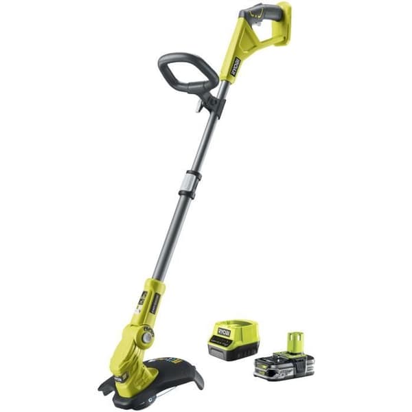 RYOBI - 18V ONE+ trimmer - skär Ø 25-30 cm - teleskoprör - 1 2,5 Ah batteri &amp; laddare + GRATIS RAC155 - RLT183225FPK