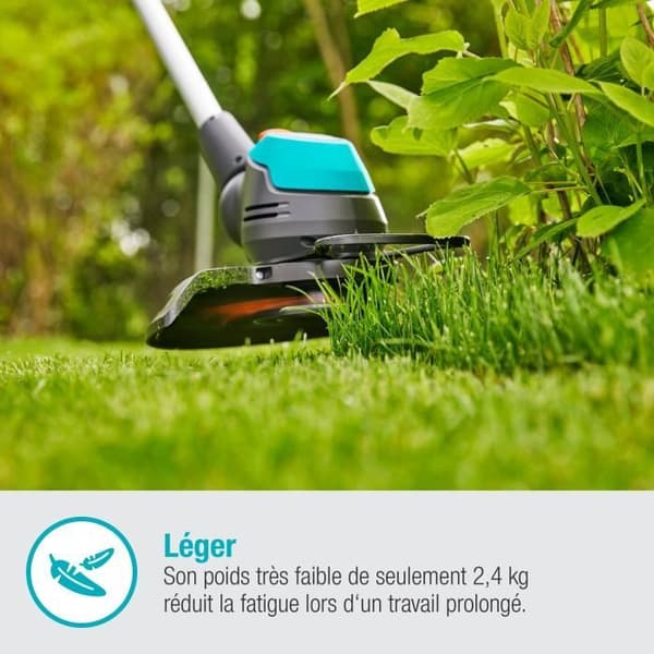 GARDENA batteridriven kantskärare - EasyCut 23/18V P4A - 18V - 23 cm