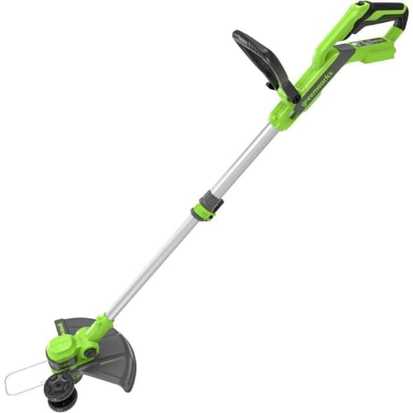 Grästrimmer - Greenworks - G40LT33 - 40V - Klippbredd 33 cm - Svängbart huvud 90°