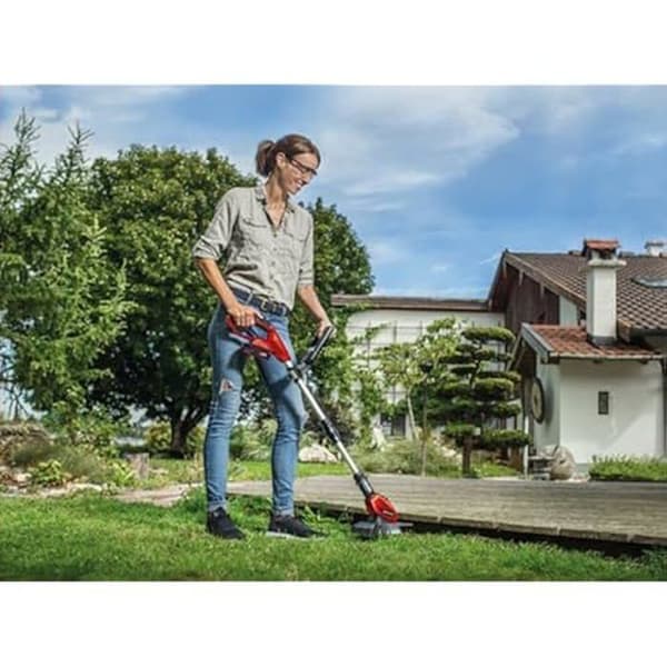 Trådlös grästrimmer - EINHELL - GE-CT 18 Li - 18 V - Justerbar motorblock - Växtskydd