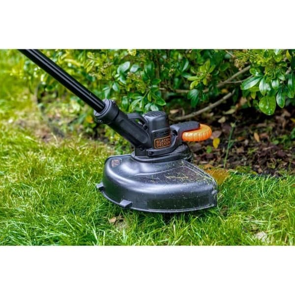 Trådlös grästrimmer - BLACK + DECKER - BCSTR918D1-QW - 18 V - 2Ah - 25 cm - Svart / Orange