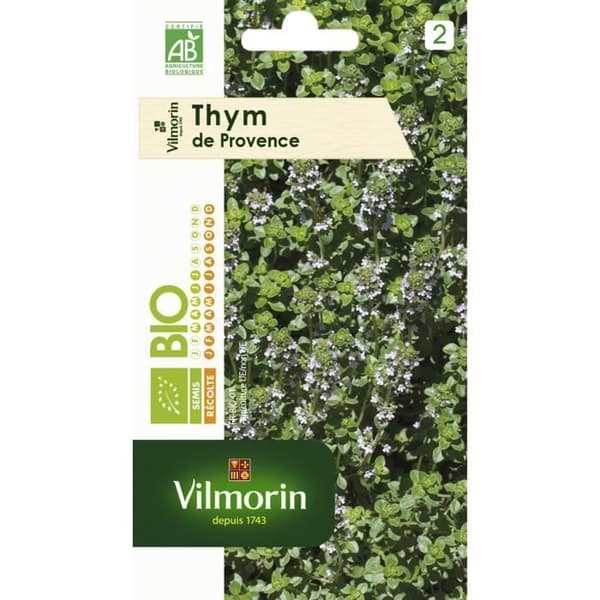 VILMORIN Timjanfrön - Ekologiska