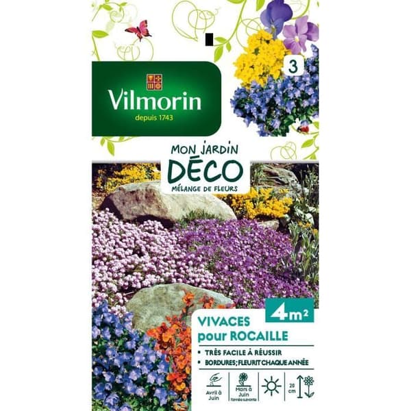 VILMORIN Fleråriga blommor för stenpartier