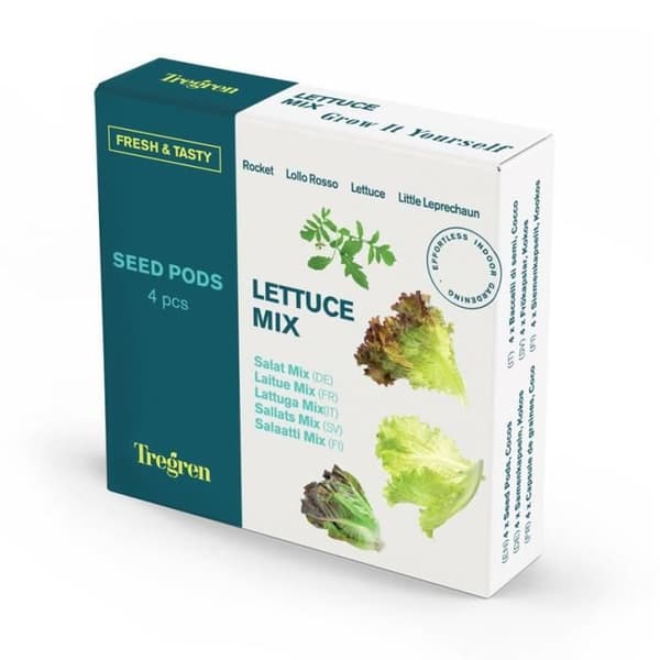 TRAGEN Kit 4 Mix Sallader: Ruccola, Lollo Rosso, Sallad och Romaine