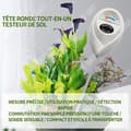 Miniatyrbild 2 av 4: TD Hygrometer Fuktighetsmätare Inga batterier krävs Jordfuktighetsmätare Tester Växtfuktighet för blomkruka Trädgård Gårdsgård