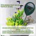 Miniatyrbild 2 av 4: TD Hygrometer Fuktighetsmätare Inga batterier krävs Jordfuktighetsmätare Tester Växtfuktighet för blomkruka Trädgård Gårdsgård