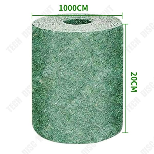 TD biologiskt nedbrytbar gräsfrömatta 1000x20cm Frön ingår ej Non-woven gräsfrömatta Hjälper växttillväxt