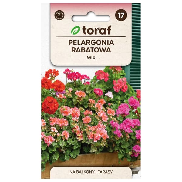 Blomsterbed geranium MIX 0,1g