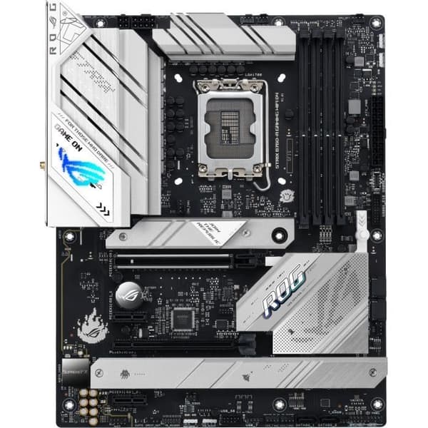 Moderkort - ASUS - ROG STRIX B760-A GAMING WIFI - Wi-Fi 6E - Bluetooth 5.3 - Sockel LGA1700 - DDR5 SDRAM - ATX