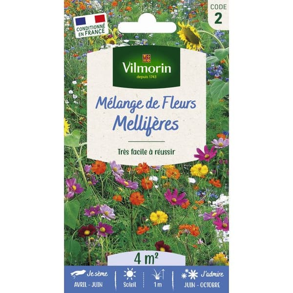 Honungsblomfrö - VILMORIN - Doftande och närande blandning för bin