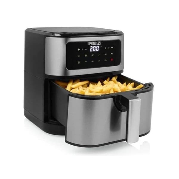 Prinsess 183043 Luftfritös utan olja 7L 1800W Rostfritt Stål