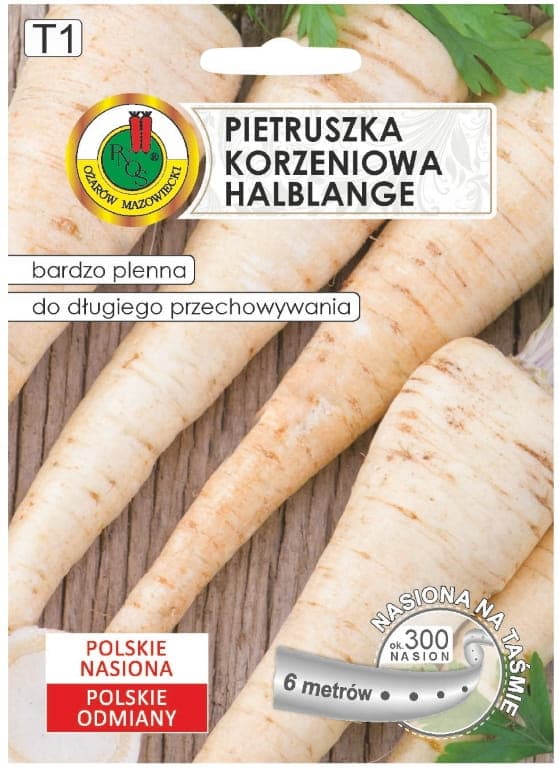 Persilja HALBLANGE 300 siementä 6 metrin nauhassa Myöhäinen lajike syksyyn ja talveen