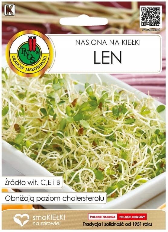 Linfrö 10 g med nötig smak
