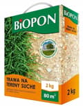 Miniatyrbillede 1 af 2: Biopon Græs til tørre områder 2 kg Tørkebestandig grøn oase