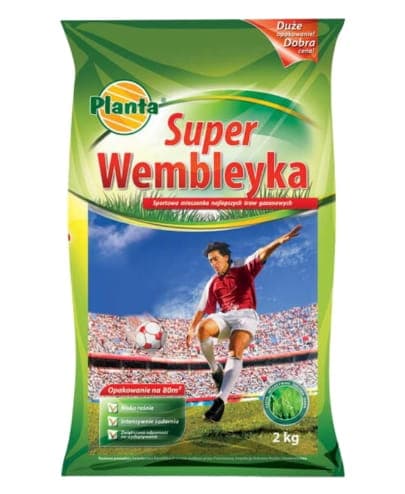Super Wembley Sports Grass 2 kg kestävää sekoitusta 80 m²:lle