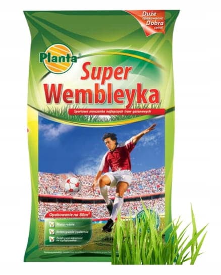 Super Wembley Sports Grass 2 kg kestävää sekoitusta 80 m²:lle