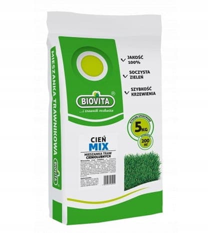 Gräsmatta Cieńmix 5 kg För mörka gräsmattor