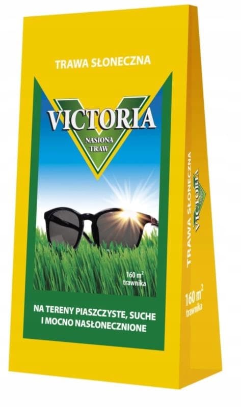 Victoria-ruohon siemenet kuiville alueille, aurinkoiset, 4 kg