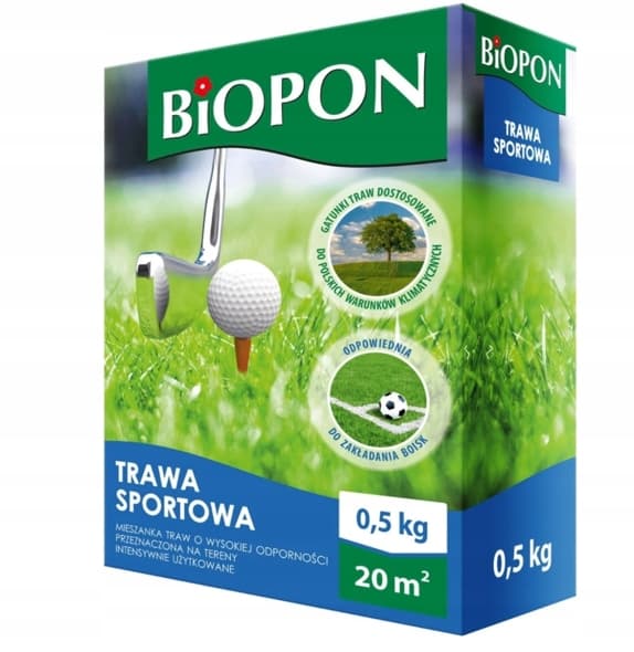 Biopon Sports græsplæne 0,5 kg