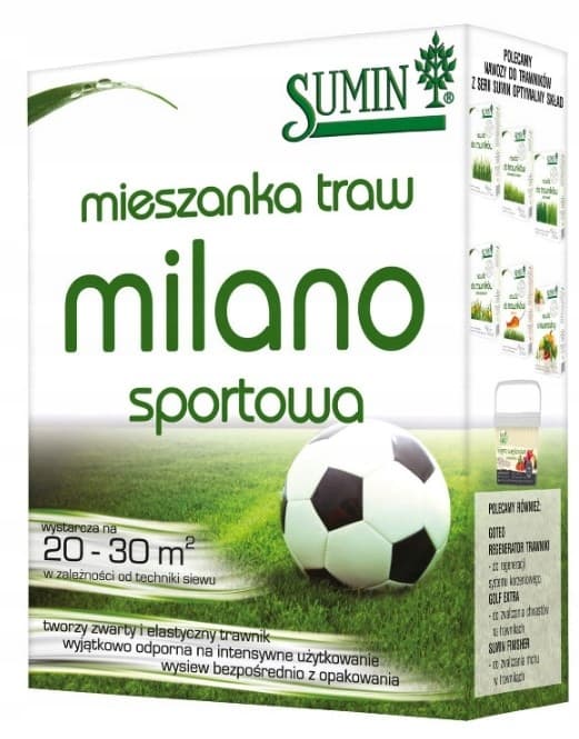SUMIN MILANO självkompakterande sportgräsblandning 500 g