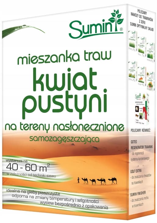 SUMIN Aavikkokukan ruohoseos kuiville ja aurinkoisille alueille 1 kg