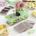 Miniatyrbillede 2 af 10: 7 i 1 grøntsags skærer, rivejern og mandolin med opskrifter og tilbehør Choppie Expert InnovaGoods
