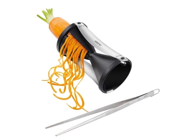 Gefu Spirelli spiralskærer + køkkenpincet Gefu Spirelli G-00079