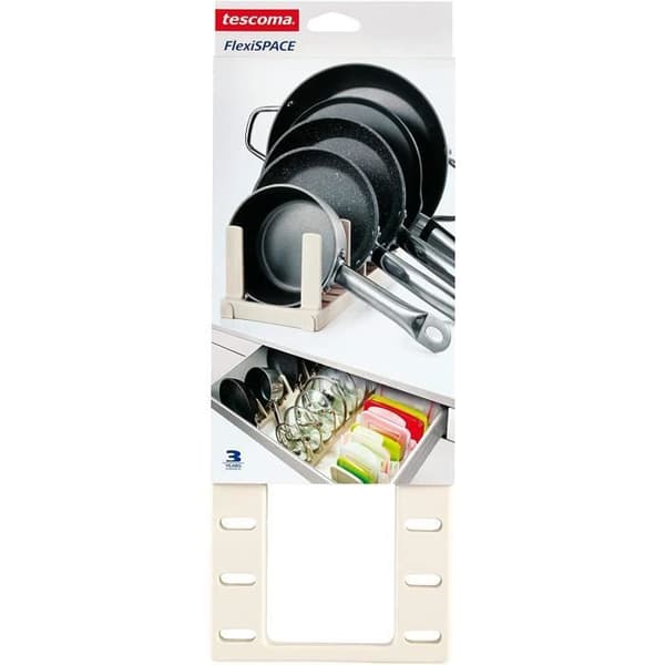 Tescoma FlexiSPACE Spisställ, vit - 899482