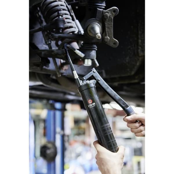 Fettpump - 3-IN-ONE - Manuell - Nylonslang - Universal