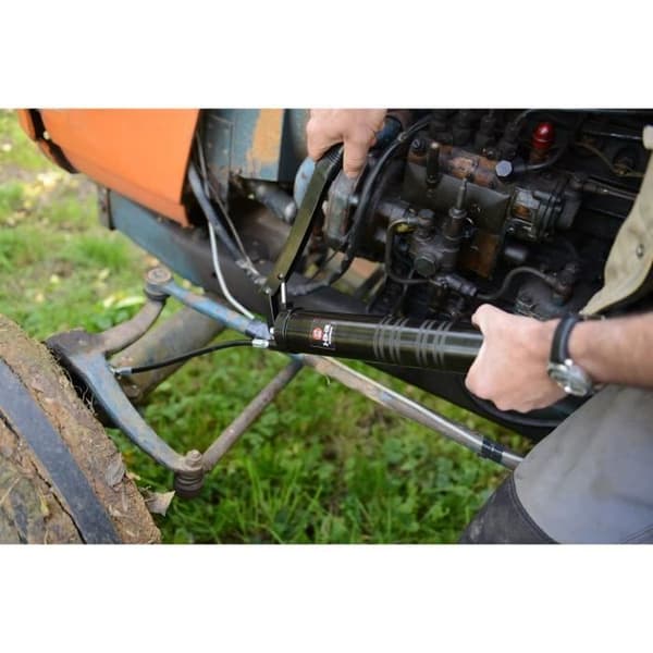 Fettpump - 3-IN-ONE - Manuell - Nylonslang - Universal