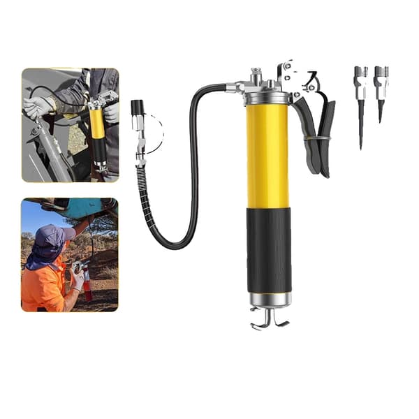 Fettpistol, 8000 PSI Maxtryck, 14 oz Kapacitet
