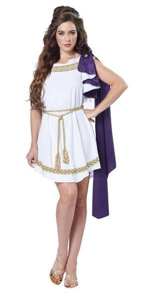 Grekisk Toga Maskeraddräkter Halloween XS