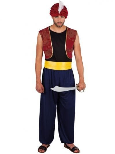 Bandit Sultan Maskeraddräkt Vuxen