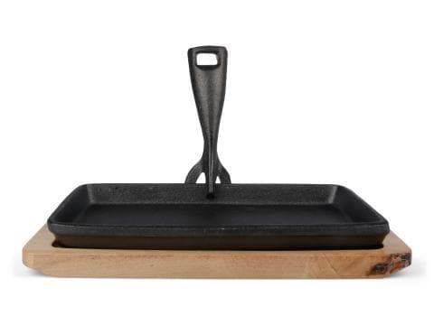 Gjutjärnspanna m underlägg o handtag 24x15x3 cm Senso Kitchen