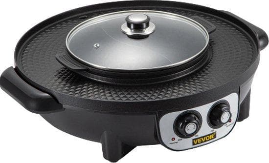 Hotpot & Grillpanna - Grillplatta - 2-i-1