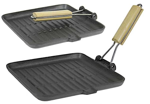 KINGHOFF KH-1107 GJUTJÄRNSGRILLPANA 24cm